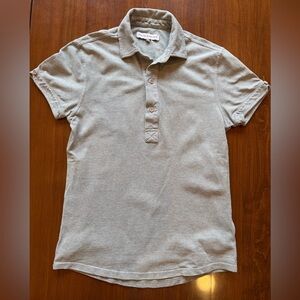 Orlebar Brown Light Gray Polo Shirt